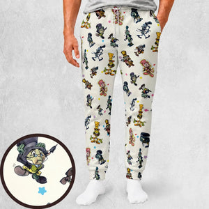 Colorful Jiminy Cricket Sweatpants