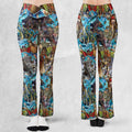 Travel And Fight Pirates of the Caribbean Flare Leggings