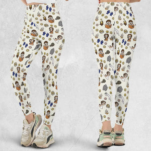 Doodle Luck Dragon Falkor The Neverending Story Legging