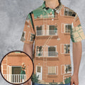 Rear Window AOP Men/Women Polo Shirt