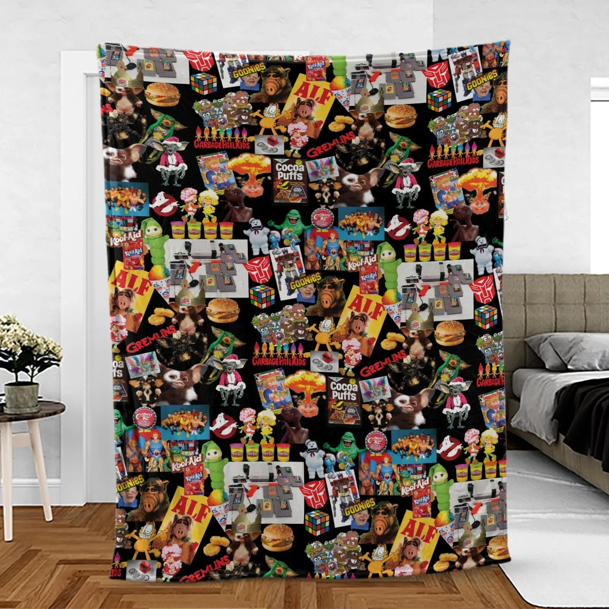 80's Kids Starter Pack Fleece Blanket