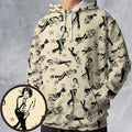 All-over Print Hoodie - TQ4BVQ9M -  - 1