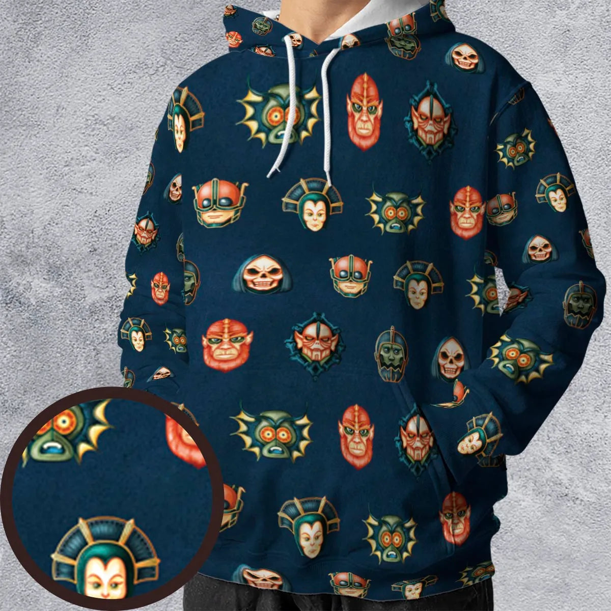 Villains He-man Masters Of The Universe All-over Print Hoodie