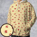 Nintendo Kirby Pattern All-over Print Hoodie