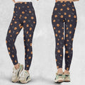 Halloween Dices Pattern Legging