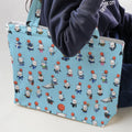 Cute Moogle Final Fantasy Large Tote Bag