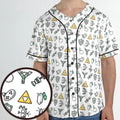 The Zelda Pixel Style Unisex Baseball Jersey
