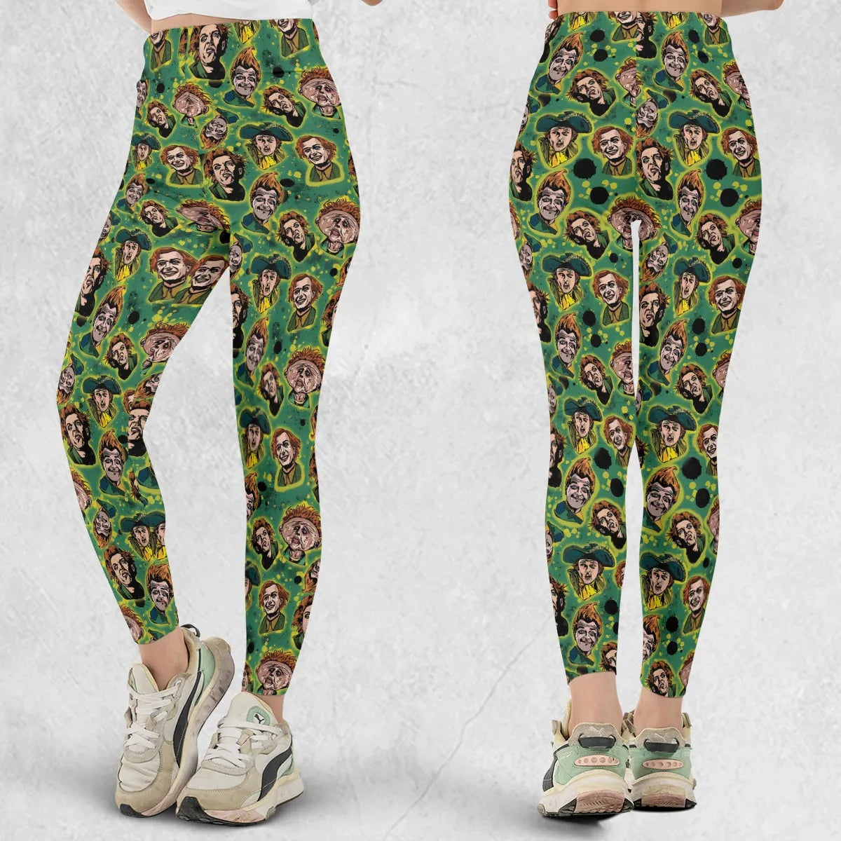 Hey Snot Face Drop Dead Fred Legging
