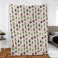 Sheila Uni Eric Diana Bobby Hank DnD Fleece Blanket