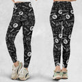 Never Say Die The Goonies Pattern Legging