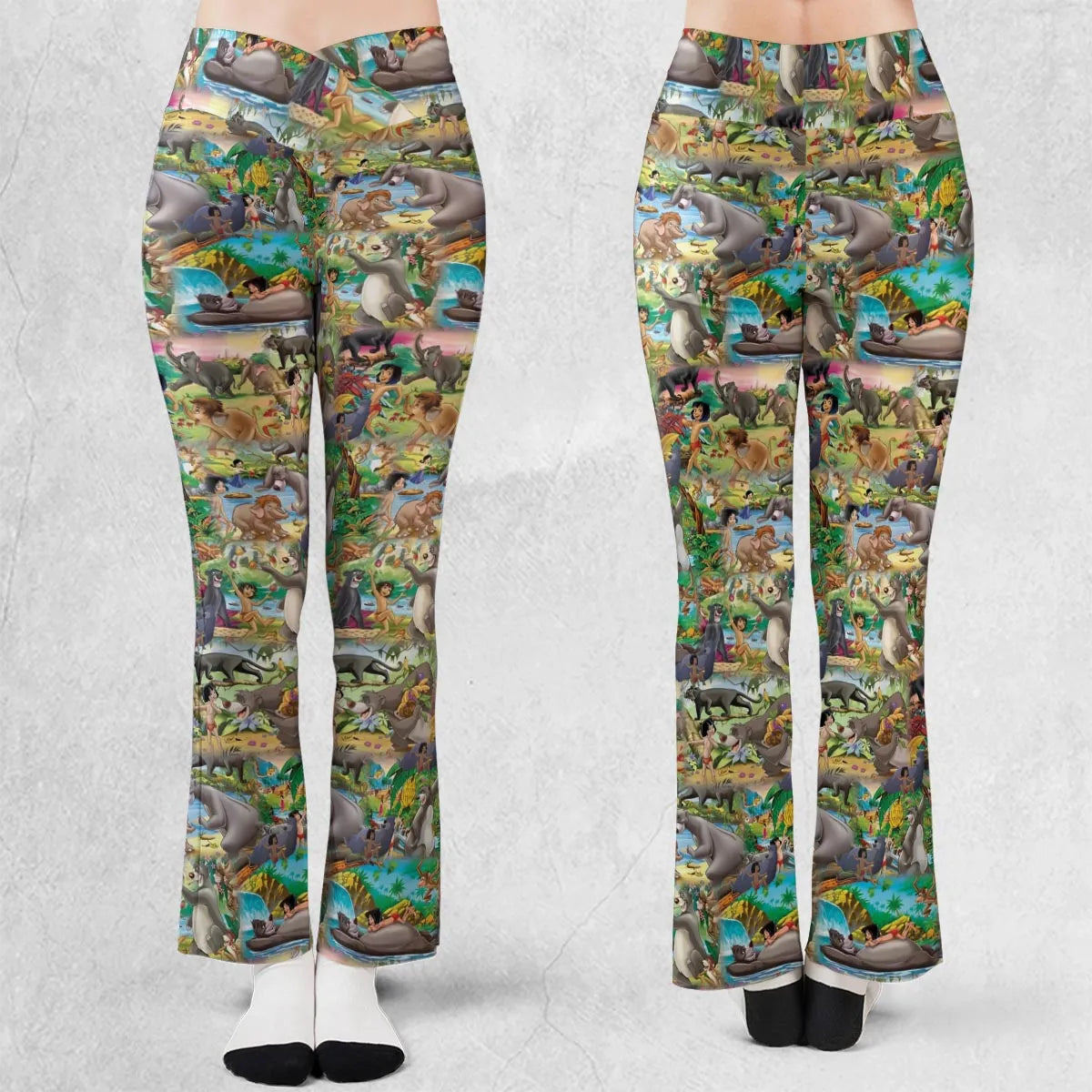 The Jungle Book Rudyard Kipling Seamless Flare Leggings