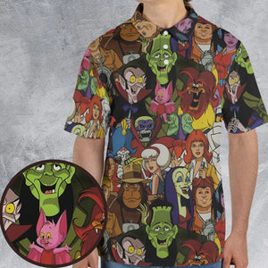 Frightfully Funny Ghostbusters Groovie Goolies AOP Men/Women Polo Shirt