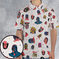 Lucha Libre Wrestling AOP Men/Women Polo Shirt