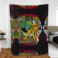 Party Time The Mask Fleece Blanket