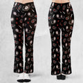 Jason Voorhees Friday The 13th Pattern Flare Leggings