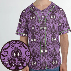 Beetlejuice Haunted Mansion Themed Unisex Baseball Jersey