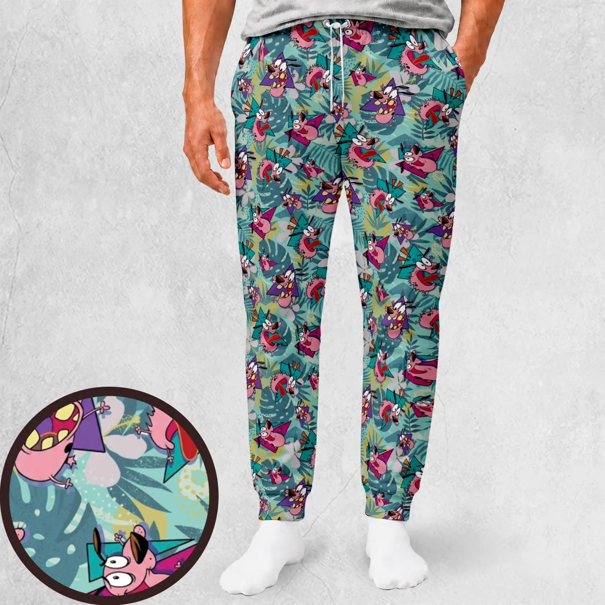 Weird And Cool Courage the Cowardly Dog Sweatpants