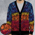 Stained Glass Cthulhu H.P Lovecraft Cardigan