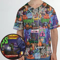 Goosebumps Pattern Unisex Baseball Jersey