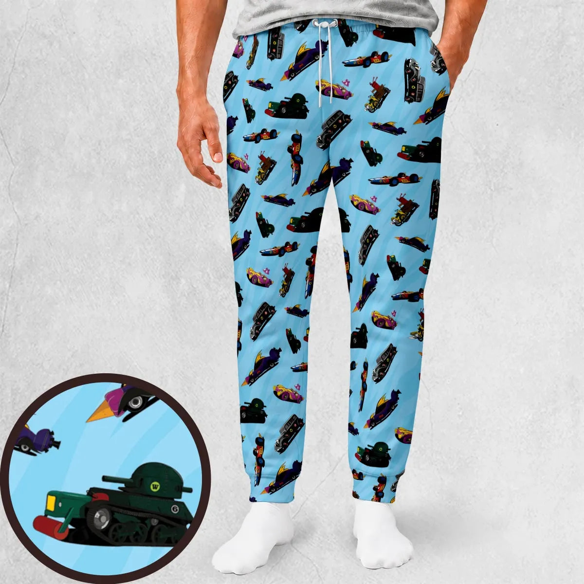 Outrageous Racers Wacky Races Sweatpants