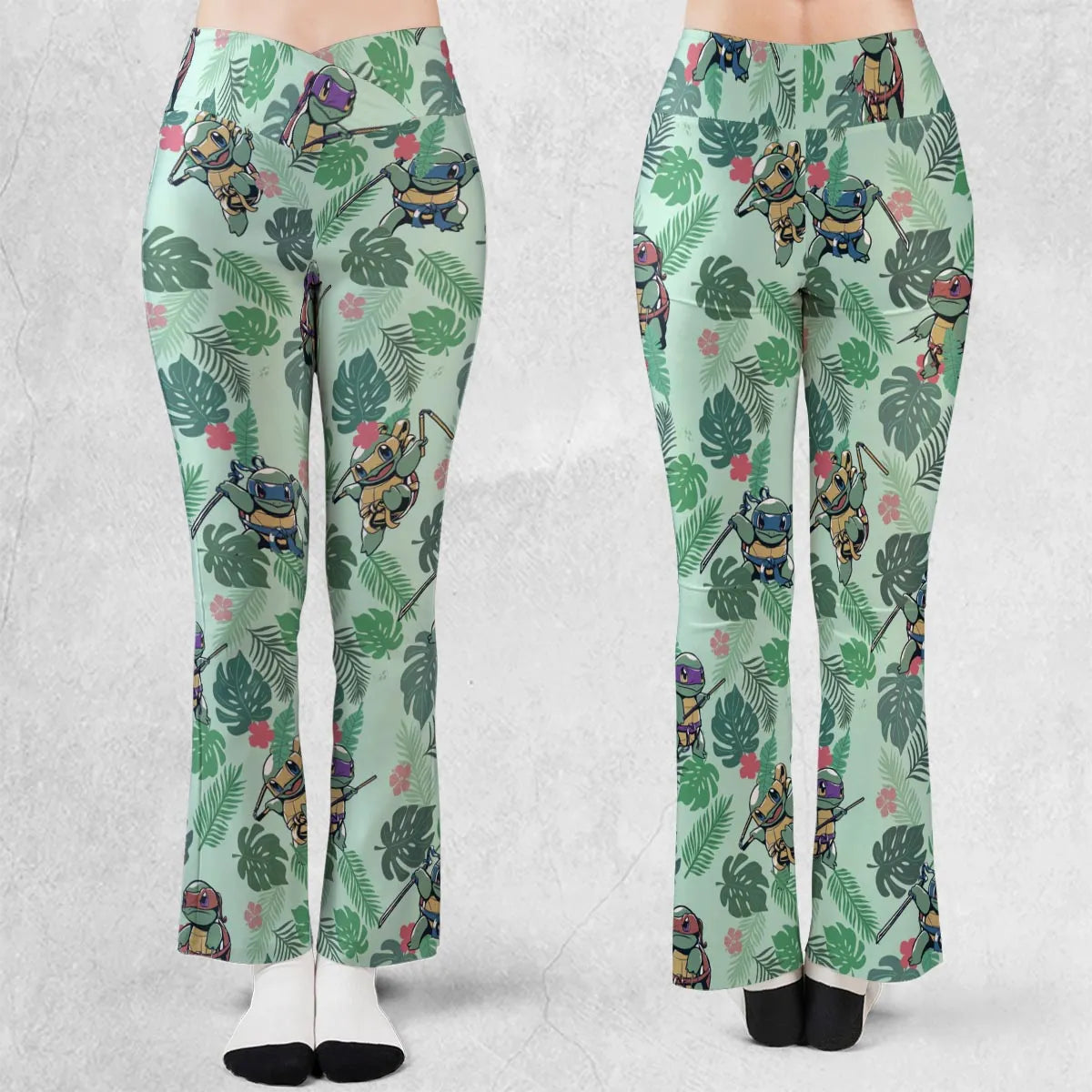 Teenage Mutant Ninja Squirtle Flare Leggings