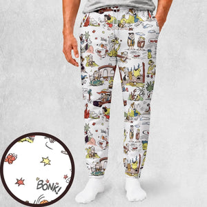 Stone Age Life The Flintstone Sweatpants