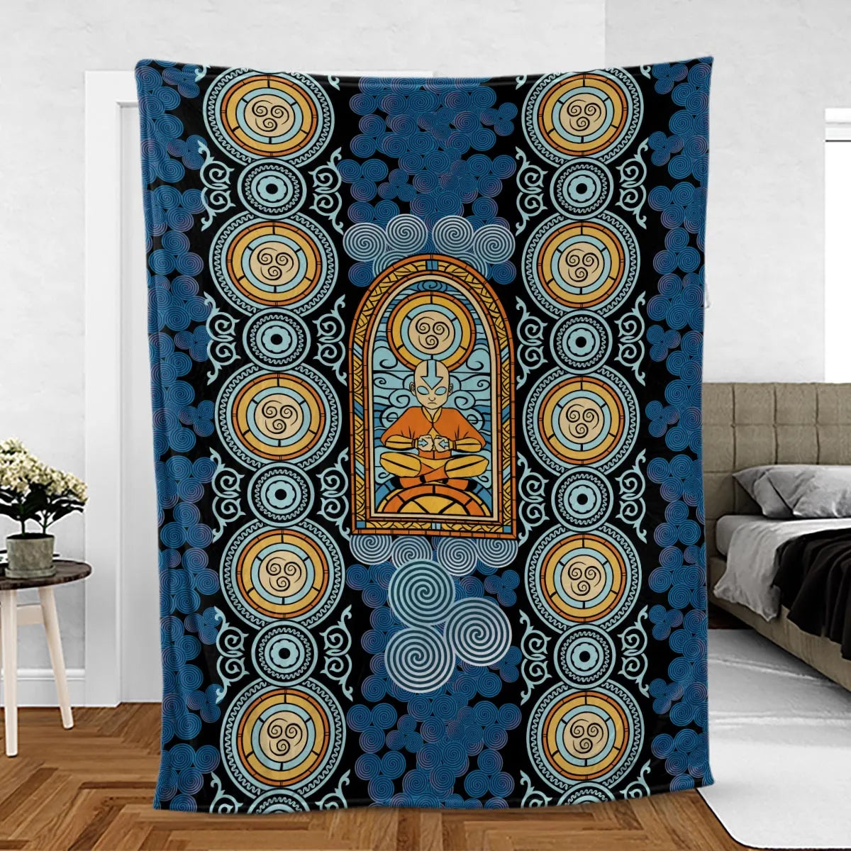 Air Avatar Avatar the Last Airbender Fleece Blanket