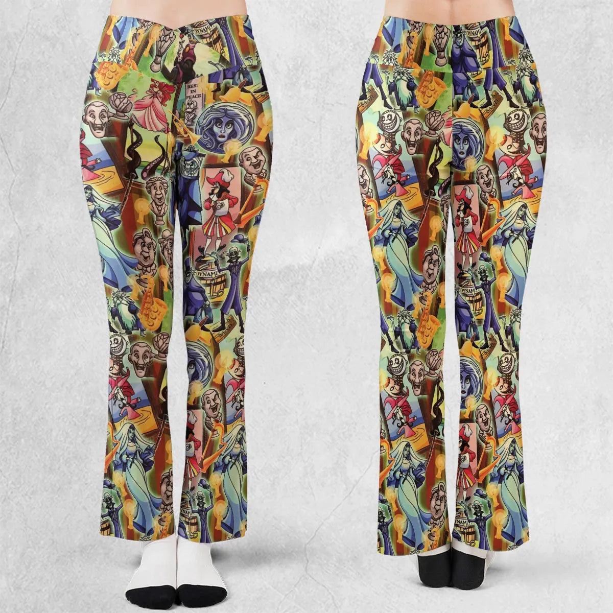 999 Happy Haunts Flare Leggings