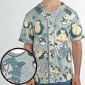 Summer Relax Snorlax Pokemon Unisex Baseball Jersey