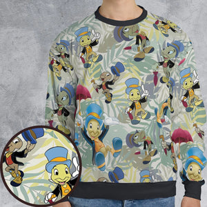 Jimmy Cricket Pinocchio All-over Print Sweatshirt