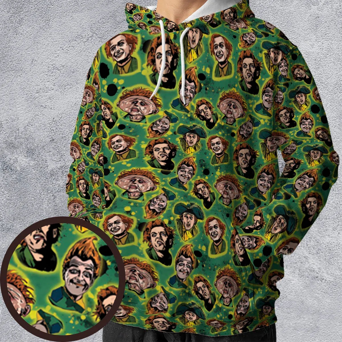Hey Snot Face Drop Dead Fred All-over Print Hoodie