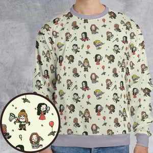 Firefly Characters All-over Print Sweatshirt