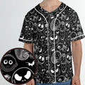 Pumpkin King The Nightmare Before Christmas T Unisex Baseball Jersey