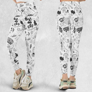 Buffy The Vampire Slayer Pattern Legging