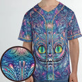 Cheshire Cat Alice In Wonderland Unisex Baseball Jersey