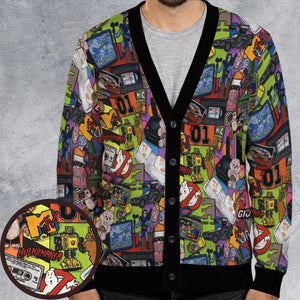 The 1980's. The Decade Of Greed Cardigan