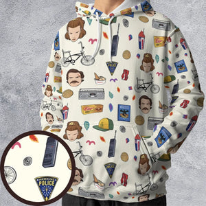 Stranger Things Collection All-over Print Hoodie