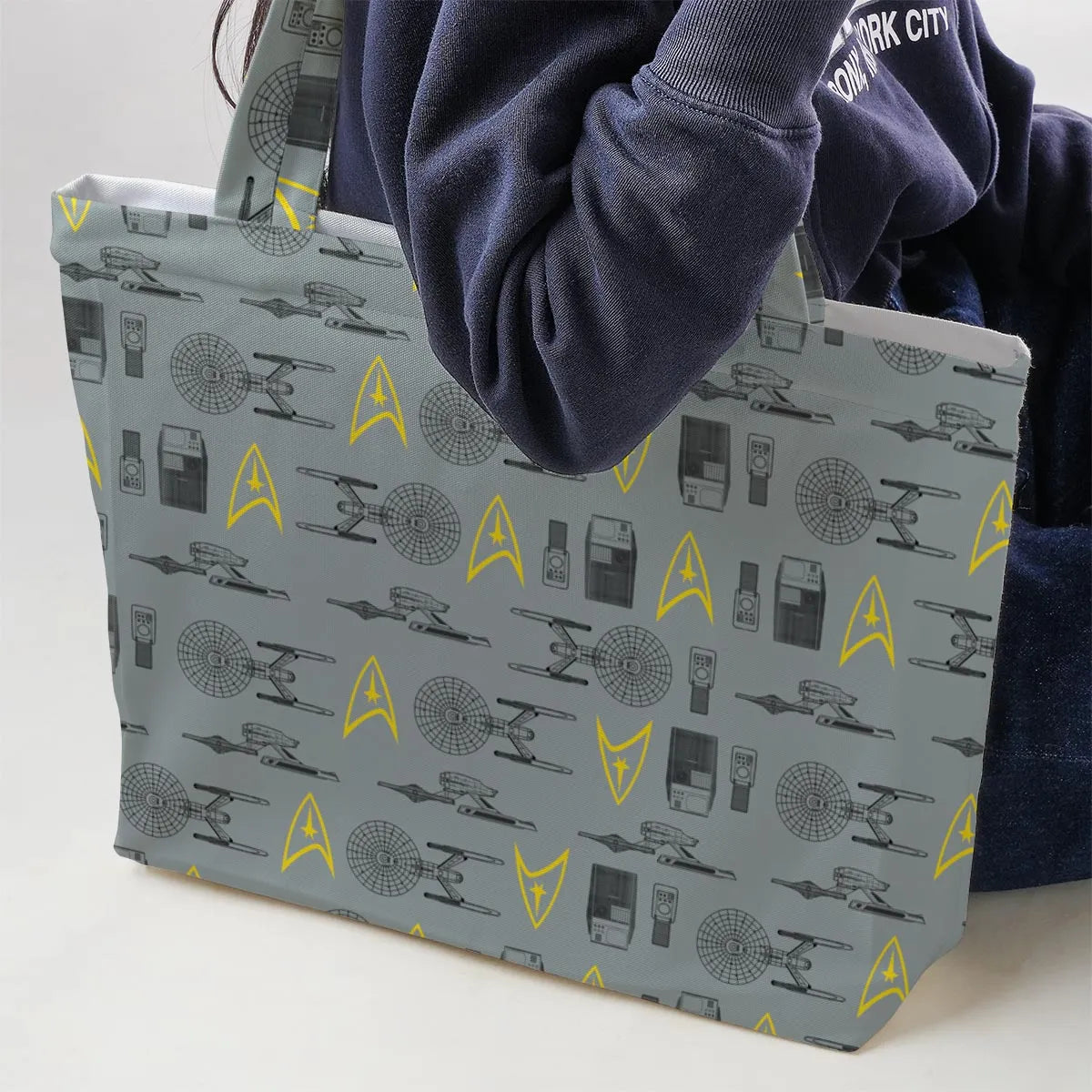 S.T Shipyard Star Trek Large Tote Bag