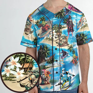 Star Wars Summer Vibes Unisex Baseball Jersey