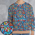 Hero of the Environment Captain Planet and the Planeteers All-over Print Sweatshirt
