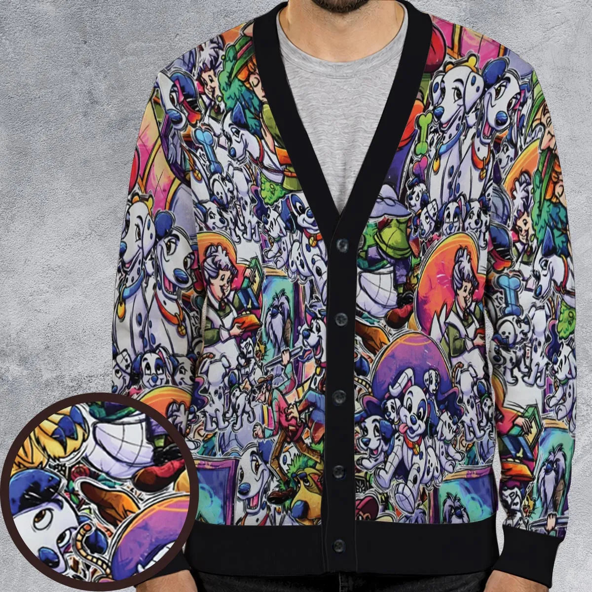 101 Dalmatians Main 90s Cardigan
