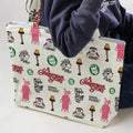A Christmas Story Pattern Large Tote Bag