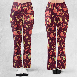 Fire Pokemon Pattern Flare Leggings