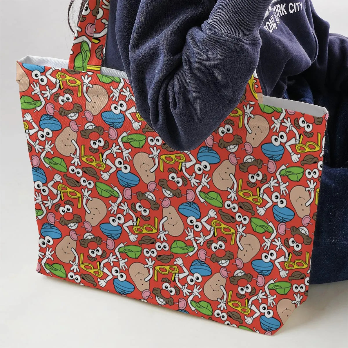 Potato Head Large Tote Bag