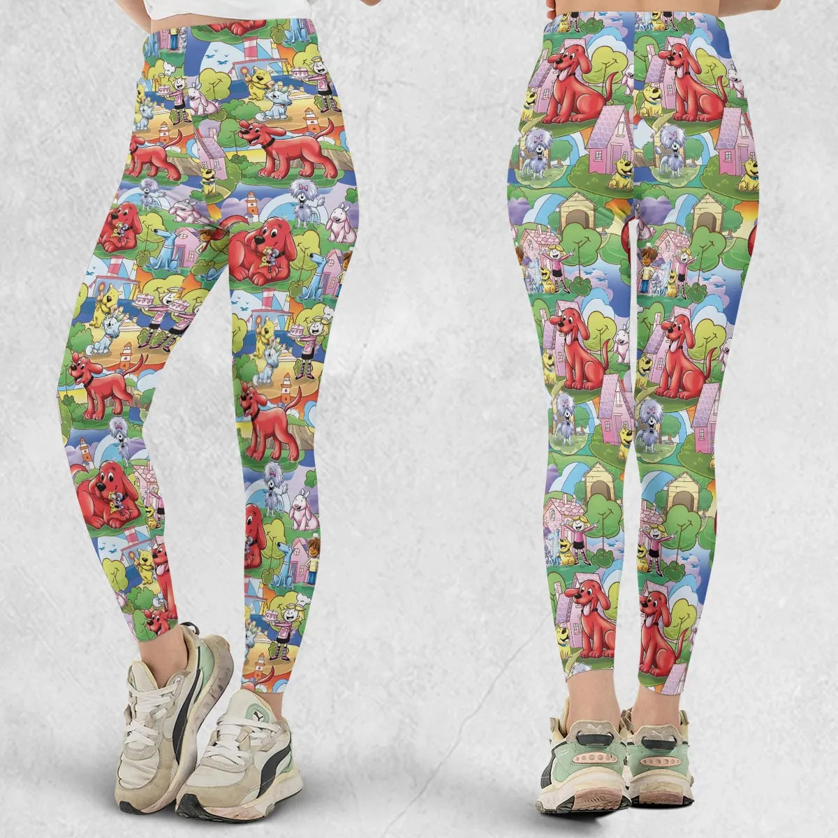Clifford The Big Red Dog Seamless Legging
