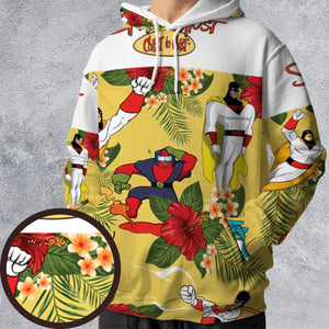 Space Ghost Coast to Coast Characters All-over Print Hoodie