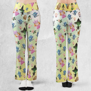 Glinda and Elphaba Meet and Greet Flare Leggings