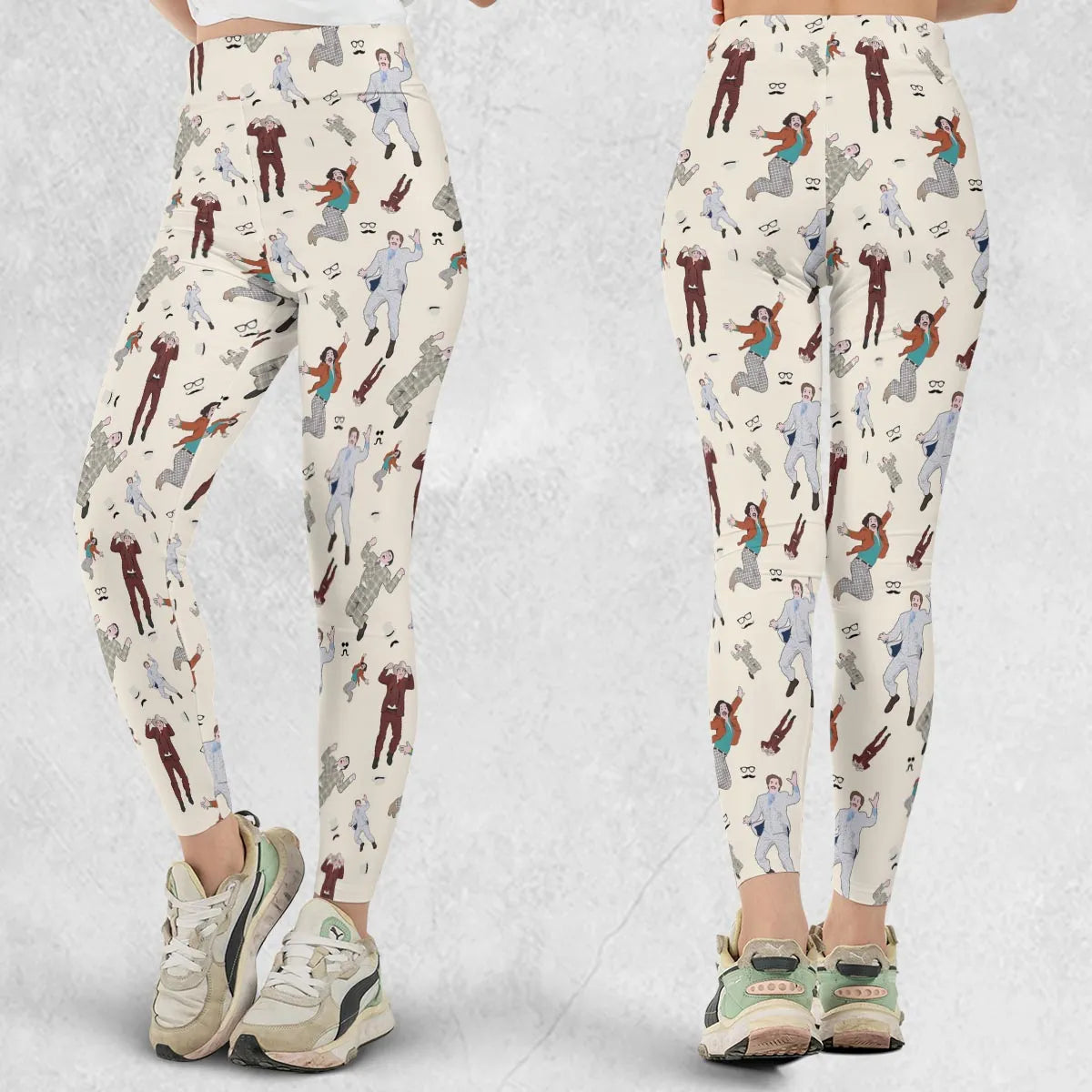 News Team Assemble Anchorman Legging