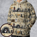 Bayeux Tapestry Monty Python All-over Print Hoodie