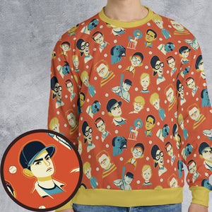 All-over Print Sweatshirt - 3BQ4N9KX -  - 1